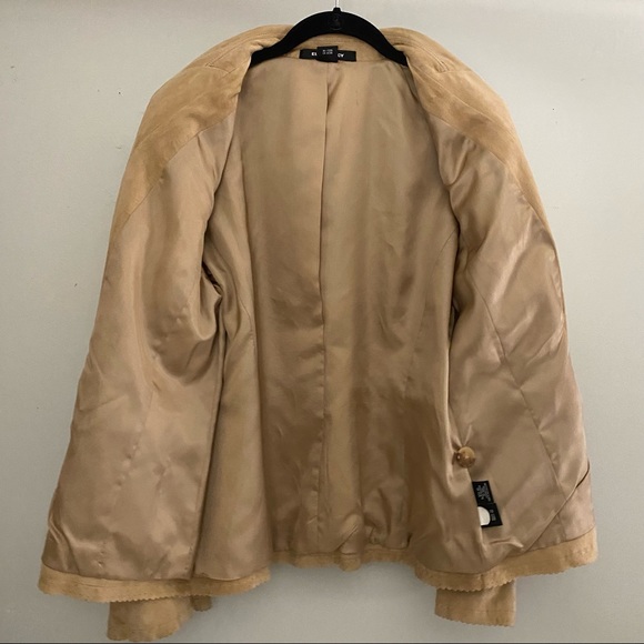 Ellen Tracy Suede Leather Jacket - Picture 12 of 13